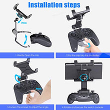 Load image into Gallery viewer, OIVO Pro Controller Clip Mount Compatible with Nintendo Switch/Switch Lite, Adjustable Clip Clamp Holder Mount