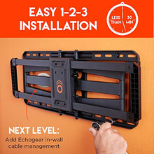 Load image into Gallery viewer, ECHOGEAR Full Motion Articulating TV Wall Mount Bracket for 42"-85" TVs - Easy to Install On 16", 18" or 24" Studs and Features Smooth Articulation, Swivel, Tilt - EGLF2