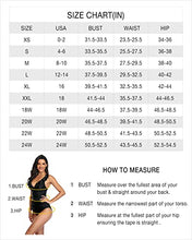 Load image into Gallery viewer, Yonique High Neck Tankini Swimsuits for Women Halter Bathing Suits Two Piece Swimwear Red Floral Print L