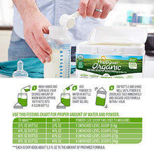 Load image into Gallery viewer, Happy Baby Organics Infant Formula, Milk Based Powder with Iron,Stage 2, 21 Ounce (Pack of 4) packaging may vary