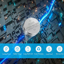 Load image into Gallery viewer, CR2450 Lithium Battery 3 Volt 600mAh Coin Button Cell100 Pack