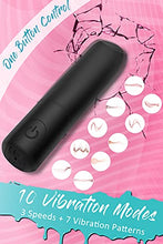 Load image into Gallery viewer, Bullet Vibrator with Angled Tip for Precision Clitoral Stimulation, Discreet Rechargeable Lipstick Vibe with 10 Vibration Modes Waterproof Nipple G-spot Stimulator Sex Toys for Women