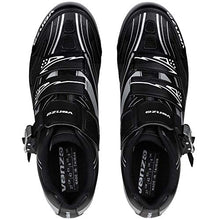 Load image into Gallery viewer, Venzo Mountain Men's Bike Bicycle Cycling Shoes - Compatible with Shimano SPD Cleats - Good for Spin Cycle, Off Road and MTB Buckle Strap + Multi-Use Pedals & Cleats - Size 8