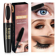 Load image into Gallery viewer, Natural 4D Silk Fiber Lash Mascara, Lengthening and Thick, Long Lasting, Waterproof & Smudge-Proof, All Day Exquisitely Lush, Full, Long, Thick, Smudge-Proof Eyelashes