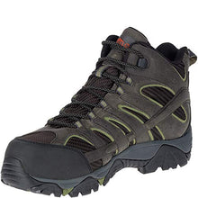 Load image into Gallery viewer, Merrell Men's Moab 2 Vent Mid Waterproof CT Work Boots, Pewter, 9 M