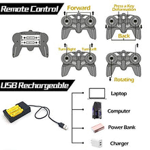 Load image into Gallery viewer, AMENON Remote Control Transform Car Robot Toy with Lights Deformation RC Car 2.4Ghz 1:18 Rechargeable 360°Rotating Stunt Race Car Toys for Kids Boys Girls Age 8 9 10 11 Year Old Easter Toy Gifts