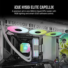 Load image into Gallery viewer, Corsair iCUE H150i Elite Capellix Liquid CPU Cooler - White