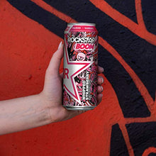 Load image into Gallery viewer, Rockstar, Boom Energy Drink with Caffeine and Taurine 16oz Cans Pack Packaging May Vary, Whipped Strawberry, 12 Count