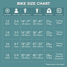 Load image into Gallery viewer, JOYSTAR 14 Inch Kids Bike with Training Wheels for 3 4 5 Years Old Boys, Toddler Bicycle for Early Rider, Child Pedal Bike, Orange