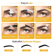 Load image into Gallery viewer, 14 in 1 Eyebrow Razor Kit, Professional Dermaplane Face Razor for Women, Eyebrow Trimmer for Hair & Peach Fuzz Remover, Face Shavers for Women with Eyebrow Tweezers/Scissors/Clipper/Spoolie Brush