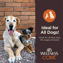 Load image into Gallery viewer, Wellness CORE Pure Rewards Natural Grain Free Jerky Bites Dog Treats, Chicken & Lamb Recipe, 4-Ounce Bag