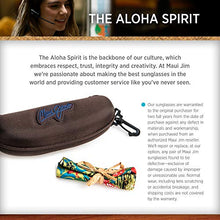 Load image into Gallery viewer, Maui Jim Barrier Reef Wrap Sunglasses, Blue W/Turquoise/Blue Hawaii Polarized, Medium