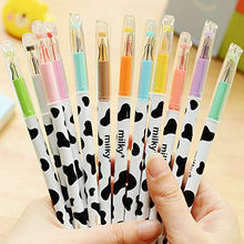 Load image into Gallery viewer, NYKKOLA Diamond Cute Gel Pen Milky Cow Pens,12PCS 0.35mm Extra-Fine Ballpoint Pen Perfect for Office School Supplies Gifts for Boys Girls(Milk 12 Pcs)