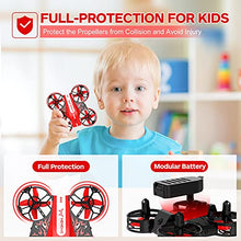 Load image into Gallery viewer, NEHEME NH330 Mini Drones for Kids Beginners Adults, RC Small Helicopter Quadcopter with Headless Mode, Auto Hovering, Throw to Go, 3D Flip and 2 Batteries, Indoor Flying Toys/Gift for Boys Girls