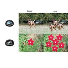 Load image into Gallery viewer, 11 in 1 Cell Phone Camera Lens Kit Wide Angle Lens & Macro Lens+Fisheye Lens+Telephoto Lens+CPL/Flow/Radial/Star/Soft Filter+Kaleidoscope Lens Compatible for iPhone Samsung Sony and Most of Smartphone