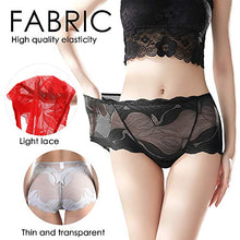 Load image into Gallery viewer, Pholeey Womens Lace Panties 5 Pack Seamless Ladies Brief Sexy Underwear for Women