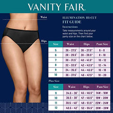 Load image into Gallery viewer, Vanity Fair Women's Illumination Hi Cut Panties (Regular & Plus Size), Bubbly, 6