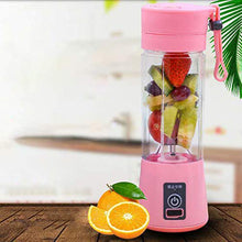 Load image into Gallery viewer, Personal Size Blenders Portable Smoothies and Shakes, Handheld Fruit Mixer Machine 380ml USB Rchargeable Juicer Cup, Ice Blender Mixer Home/Office/Sports/Travel/Outdoors - Purple