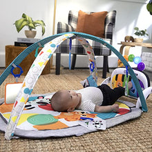 Load image into Gallery viewer, Baby Einstein 4-in-1 Kickin' Tunes Music and Language Play Gym and Piano Tummy Time Activity Mat