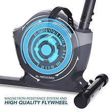 Load image into Gallery viewer, MaxKare Recumbent Exercise Bike Indoor Cycling Stationary Bike with Adjustable Seat and Resistance, Pulse Monitor/Phone Holder (Seat Height Adjustment by Knob)