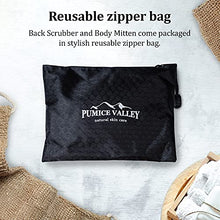 Load image into Gallery viewer, Natural Back Scrubber for Shower for Men and Women - Set of Hemp Back Washer & Exfoliating Glove for Body- Long Back Sleeve with Scrub Mitten for Deep Cleaning & Skin Relax