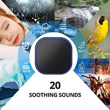 Load image into Gallery viewer, Magicteam Sound Machines White Noise Machine with 20 Non Looping Natural Soothing Sounds and Memory Function 32 Levels of Volume Powered by AC or USB and Sleep Sound Timer Therapy for Baby Kids Adults