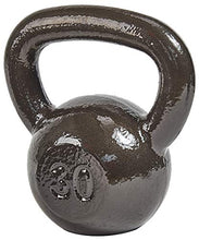 Load image into Gallery viewer, Everyday Essentials All-Purpose Solid Cast Iron Kettlebell, Gray