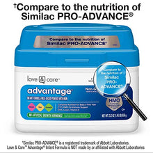 Load image into Gallery viewer, Love & Care Advantage Non-GMO* Infant Formula Milk-Based Powder with Iron, 23.2 Ounce