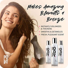 Load image into Gallery viewer, BOLDIFY 3X Biotin Hair Growth Serum - Get Thicker Hair Day One - Natural 3-in-1 Hair Regrowth, Leave-In Conditioner & Blow Out Thermal Treatment - Thickener Hair Products for Women and Men - 4 oz