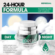 Load image into Gallery viewer, Eye Cream for Dark Circles Wrinkles Puffiness and Bags Under Eyes – Anti-Aging Collagen Eye Cream – Day and Night Formula with Caffeine, Dimethicone and Vitamin B – 1.7 Oz
