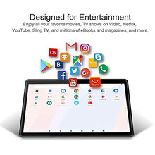 Load image into Gallery viewer, Android Tablet Pritom 10 inch Android 9.0 OS Tablet, 2GB RAM, 32GB ROM, Quad Core Processor, HD IPS Screen, 2.0 Front + 8.0 MP Rear Camera, Wi-Fi, Bluetooth - Tablet PC(Black)