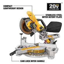 Load image into Gallery viewer, DEWALT 20V MAX* 7-1/4-Inch Miter Saw, Cordless (DCS361M1)