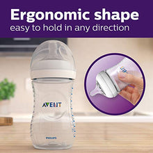 Load image into Gallery viewer, Philips Avent Natural Baby Bottle, Clear, 11oz, 2pk, SCF016/27