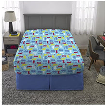Load image into Gallery viewer, Paw Patrol Full Sheet Set with Reversible Pillowcase, 4 Piece for Standard Full Size Bed, Blue