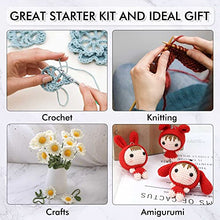 Load image into Gallery viewer, Inscraft 40 Pcs Crochet Yarn Kit, 1600 Yards 40 Colors Acrylic Yarn Skeins, Yarn for Crocheting & Knitting, Gift for Beginners and Adults