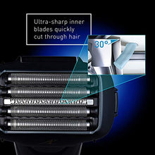 Load image into Gallery viewer, Panasonic Electric Razor for Men, Electric Shaver, ARC5 with Premium Automatic Cleaning and Charging Station, Wet Dry Shaver Men, Cordless Razor, with Pop-Up Trimmer ES-LV97-K, Black