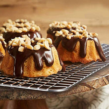 Load image into Gallery viewer, Hiware 2-Pack Cooling Racks for Baking - 10" x 15" - Stainless Steel Wire Cookie Rack Fits Jelly Roll Sheet Pan, Oven Safe for Cooking, Roasting, Grilling