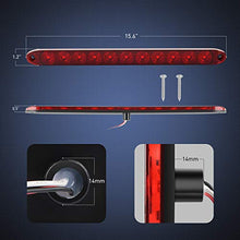 Load image into Gallery viewer, Nilight - TL-10 2PCS 16” 11 LED Red Trailer Light Bar for Park Stop Turn signals Tail Brake Light DOT Compliant IP65 Waterproof Truck Trailer Marker ID Bar, 2 Years Warranty