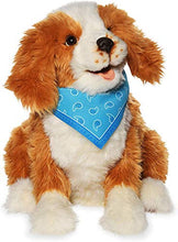 Load image into Gallery viewer, JOY FOR ALL - Freckled Pup - Brown and White Soft-Touch Coat - Realistic and Lifelike Interactive Companion Pets