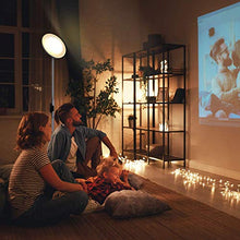 Load image into Gallery viewer, 2PCS, 1Silvery Grey+1Black, JOOFO Floor Lamp,30W/2400LM Sky LED Modern Torchiere 3 Color Temperatures Super Bright Floor Lamps-Tall Standing Pole Light with Remote & Touch Control