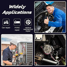 Load image into Gallery viewer, 2 Pieces HVAC Service Wrench Set 3/16 to 5/16 Allen Wrench Tools Hex Key Adapter for Straight Metric for Fixing Air Conditioning Refrigeration Device