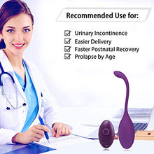 Load image into Gallery viewer, Kegel Exercise Ball for Women Tightening, Pelvic Floor Muscles Strengthening and Bladder Control Improvement | Silicone Ben Wa Ball for Beginners and The Advanced with Interactive Shaking