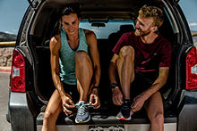 Load image into Gallery viewer, Saucony Men's Multi-Pack Mesh Ventilating Comfort Fit Performance No-Show Socks, Yellow Orange Charcoal Assorted (6 Pairs), Shoe Size: 6-9