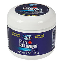 Load image into Gallery viewer, BLUE GOO PAIN RELIEVING GEL, 4 Ounce, Fast Acting, Cooling/Soothing Relief, for Back/Neck Pain, Muscle/Joint Pain, Arthritis, Sprains, Bursitis, Strains, Tendonitis, made with 100% PURE EMU OIL