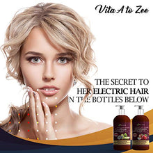 Load image into Gallery viewer, Apple Cider Vinegar & Biotin Shampoo & Conditioner (2 x 16oz) | Infused with Aloe Vera Juice, Argon Oil & Saw Palmetto Extract | Balances pH, Condition, Strengthen, Moisturize & Remove Build-up