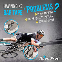 Load image into Gallery viewer, Alien Pros Bike Handlebar Tape EVA (Set of 2) Bianchi Green - Enhance Your Bike Grip with These Bicycle Handle bar Tape - Wrap Your Bike for an Awesome Comfortable Ride (Set of 2, Green)