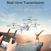 Load image into Gallery viewer, GoolRC Mini Pro Drone with Camera S161,Foldable FPV Drone with 4K HD Camera, Optical Flow Positioning RC Quadcopter with Gesture Photos/Video, Altitude Hold, Track Flight, Storage Bag and 3 Batteries
