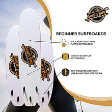 Load image into Gallery viewer, South Bay Board Co. - 5' / 6' / 8' Beginner Surfboards - Safe Soft-Top Surfboards - Beginner Surfboards for Kids & Adults – Strong Triple Stringer Durability - Leash & Safe-Edge Fins Included