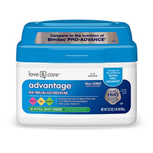 Load image into Gallery viewer, Love & Care Advantage Non-GMO* Infant Formula Milk-Based Powder with Iron, 23.2 Ounce