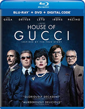 Load image into Gallery viewer, House of Gucci - Blu-ray + DVD + Digital